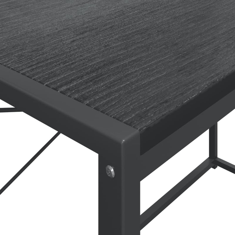 Databord svart 110x60x138 cm sponplate