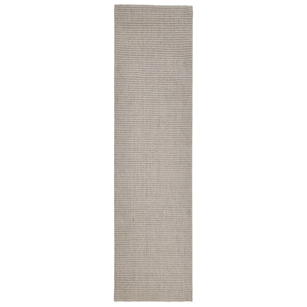 Teppe naturlig sisal 66x250 cm sand