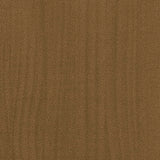 Salongbord 75x50x33,5 cm heltre furu honningbrun