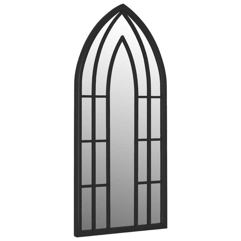 Speil svart 70x30 cm for innendørs bruk jern