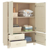 Garderobe honningbrun 99x45x137 cm heltre furu