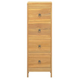 Kommode 30x30x90 cm heltre teak