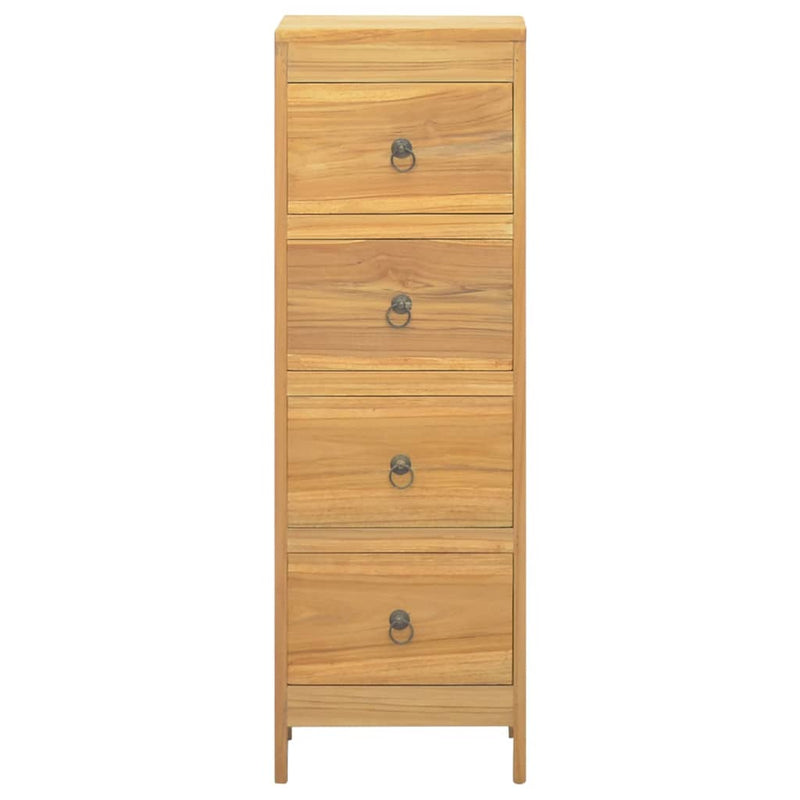 Kommode 30x30x90 cm heltre teak