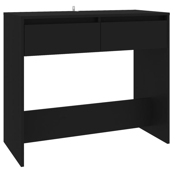 Konsollbord svart 89x41x76,5 cm stål