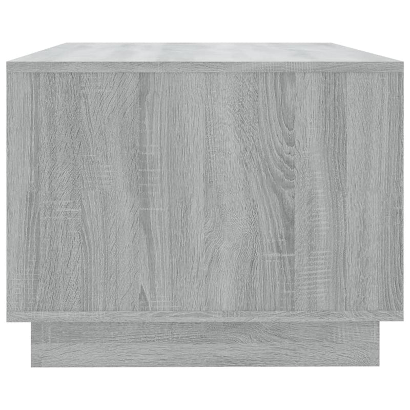 Salongbord grå sonoma eik 102x55x43 cm sponplate
