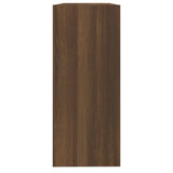 Bokhylle/romdeler brun eik 100x30x72 cm