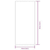 Takpaneler 36 stk pulverlakkert stål brun 80x36 cm