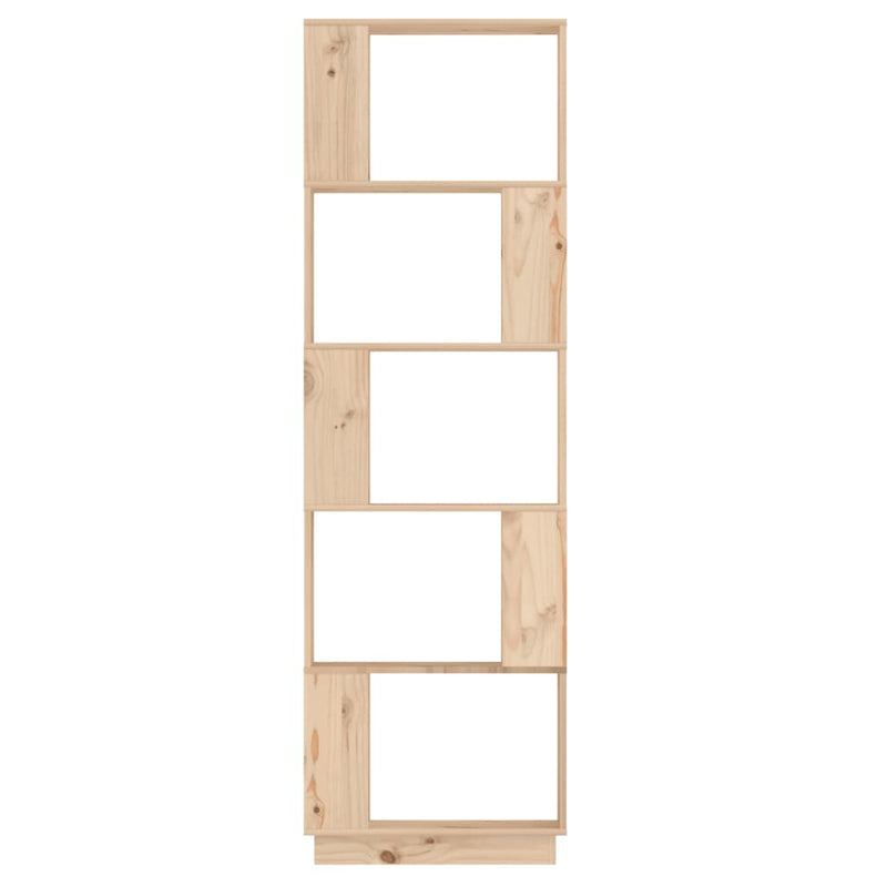 Bokhylle/romdeler 51x25x163,5 cm heltre furu