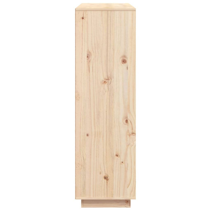 Highboard 110,5x35x117 cm heltre furu