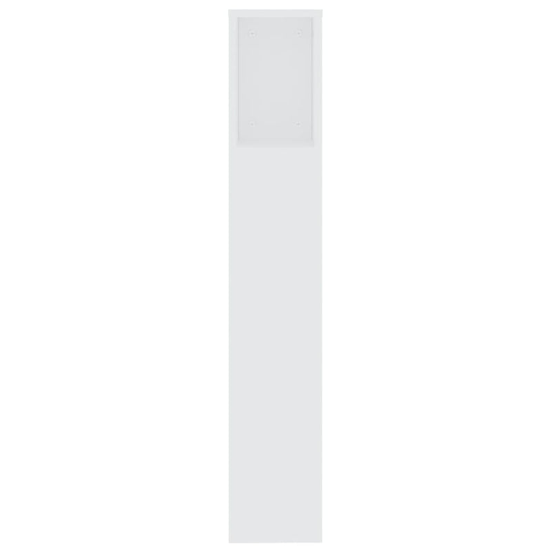 Sengegavlskap hvit 200x18,5x104,5 cm