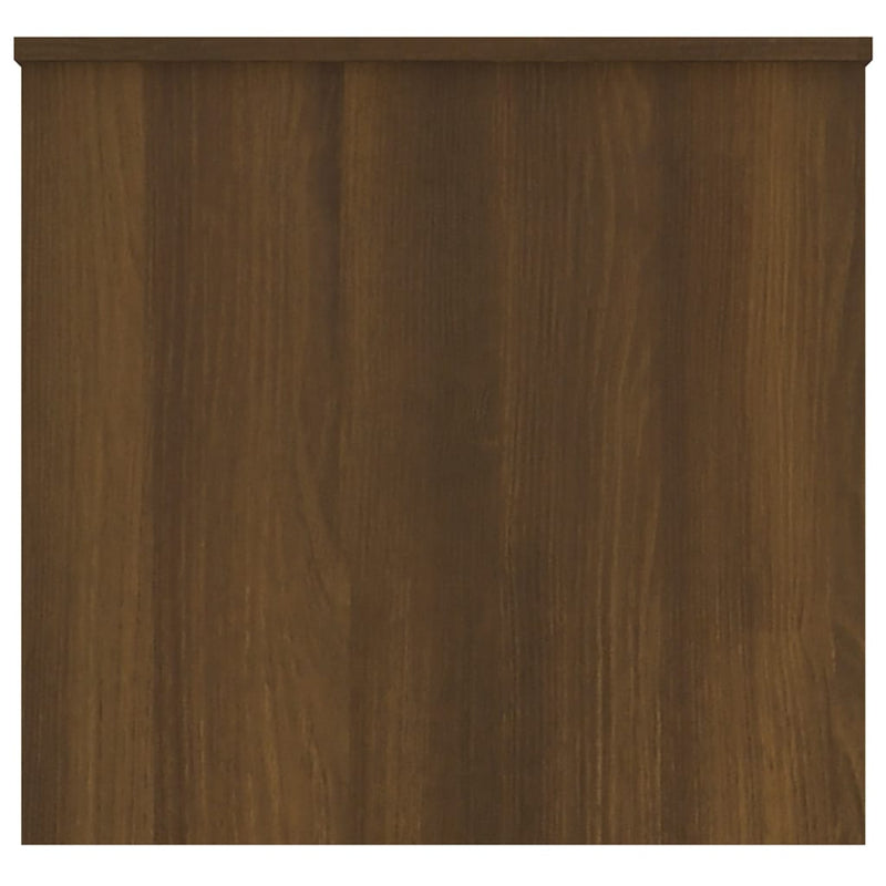 Salongbord brun eik 102x55,5x52,5 cm konstruert tre