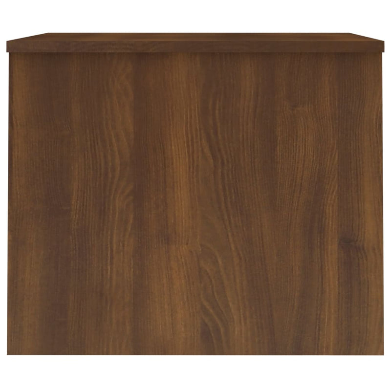 Salongbord brun eik 80x50,5x41,5 cm konstruert tre