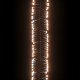 LED-strenglys med 2000 lysdioder varmhvit 17 m PVC