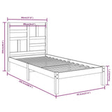 Sengeramme heltre 90x200 cm