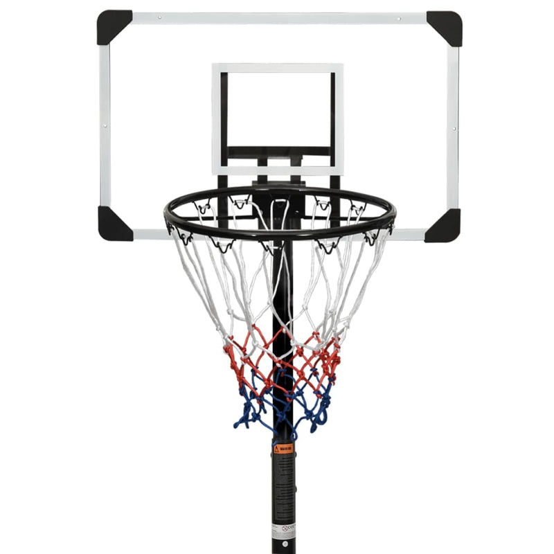 Basketballplate gjennomsiktig 216-250 cm polykarbonat