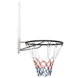 Bakplate for basketballkurv hvit 90x60x2 cm polyeten