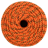Båttau oransje 8 mm 25 m polypropylen