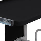 Databord svart 110x52x88,5 cm konstruert tre