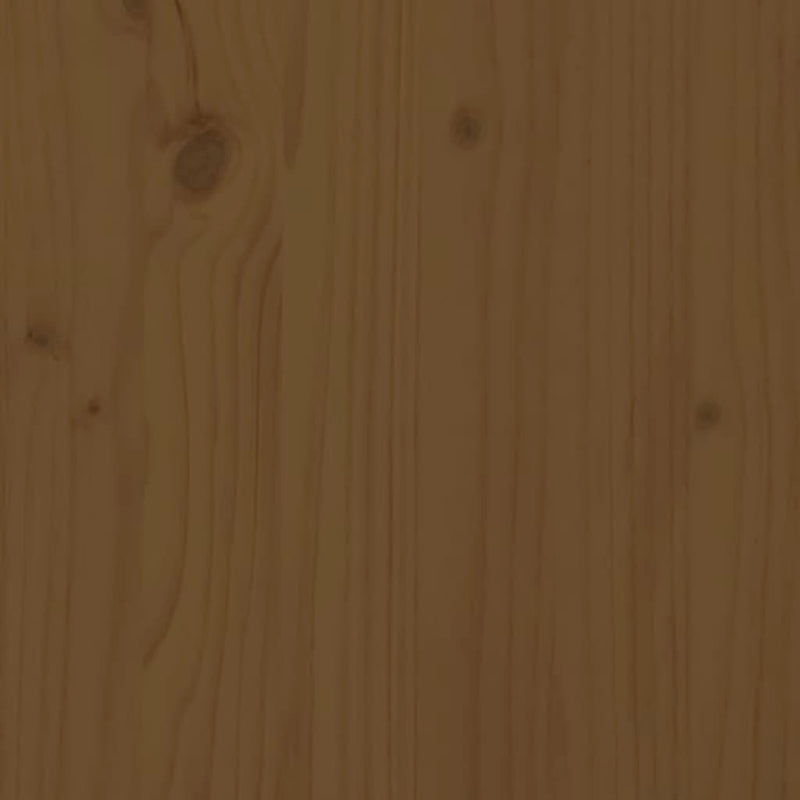 Salongbord honningbrun 80x50x40 cm heltre furu