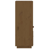 Highboard honningbrun 34x40x108,5 cm heltre furu
