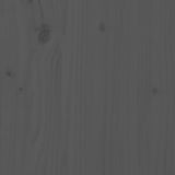 Salongbord grå Ø 35x35 cm heltre furu