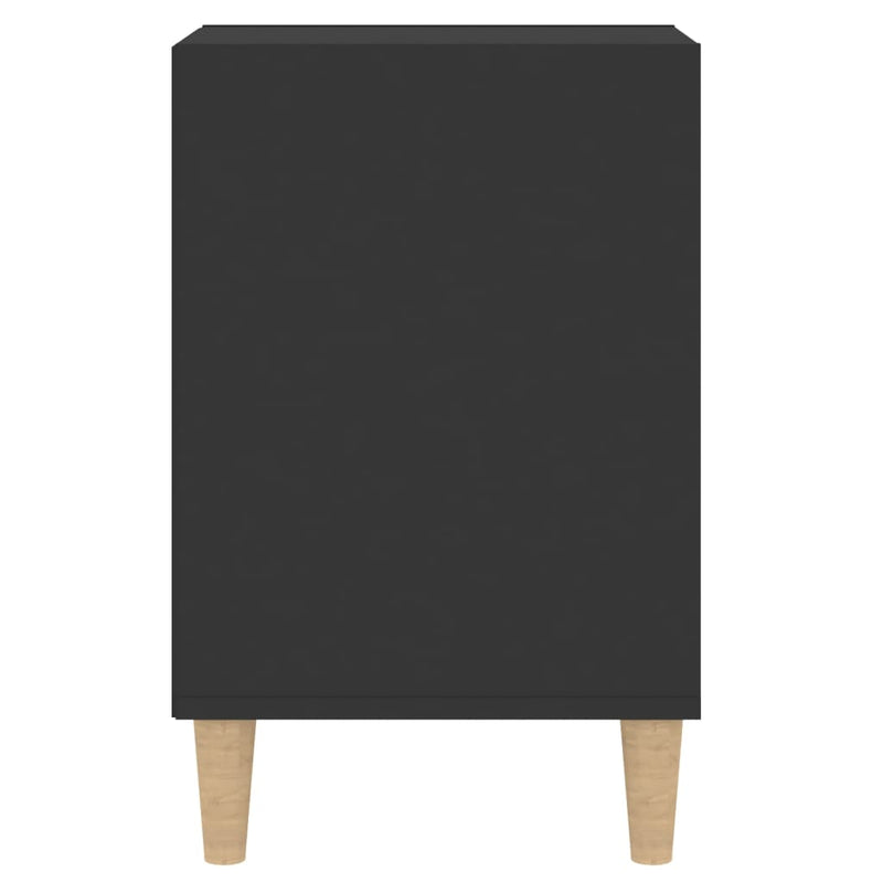 TV-benk svart 100x35x55 cm konstruert tre