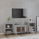 TV-benk grå sonoma 160x35x55 cm konstruert tre