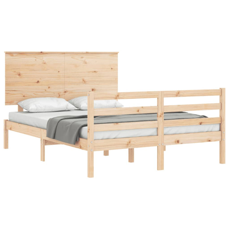 Sengeramme med hodegavl 4FT small double heltre