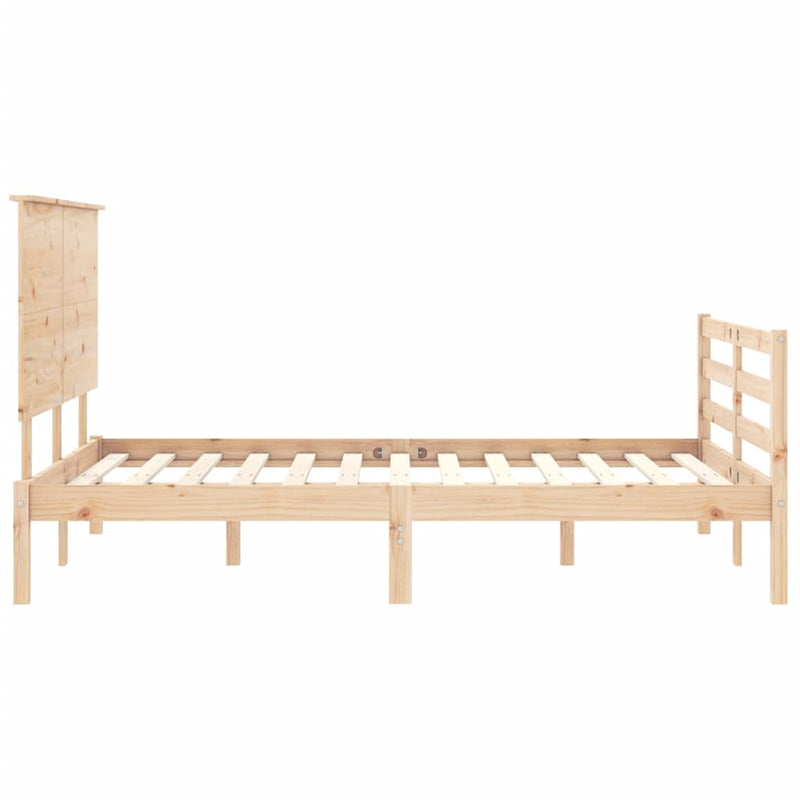 Sengeramme med hodegavl 4FT small double heltre