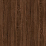 Sidebord brun eik 55x38x45 cm konstruert tre