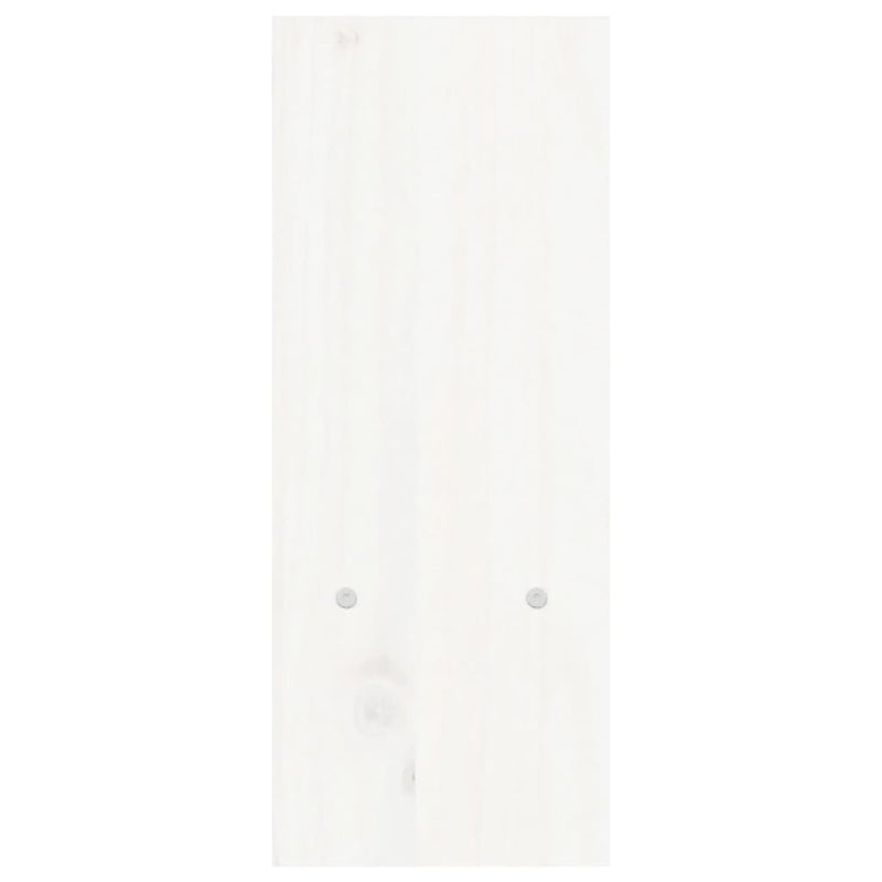 Skjermstativ hvit (39-72)x17x43 cm heltre furu