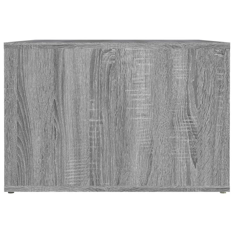 Nattbord grå sonoma 57x55x36 cm konstruert tre