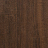 Salongbord brun eik 90x44,5x45 cm konstruert tre