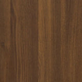 Salongbord brun eik 60x50x36,5 cm konstruert tre