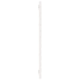 Veggmontert sengegavl hvit 186x3x91,5 cm heltre furu