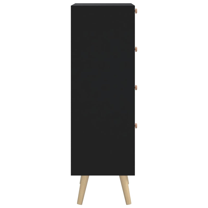 Highboard med skuffer 40x30x95 cm konstruert tre