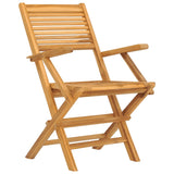 Klappstoler 6 stk 55x62x90 cm heltre teak