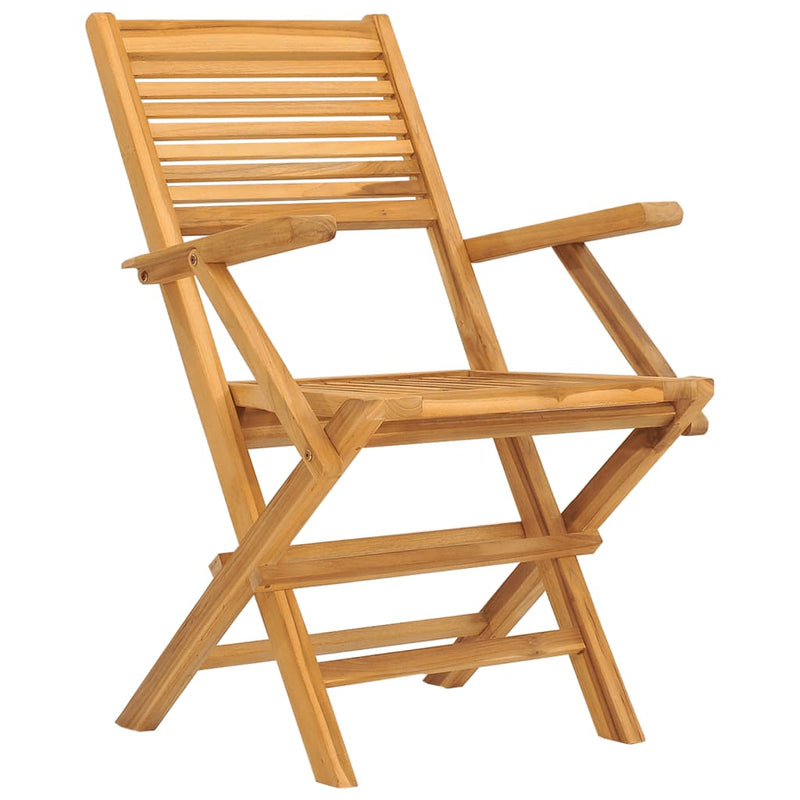 Klappstoler 6 stk 55x62x90 cm heltre teak