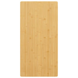 Bordplate 40x80x2,5 cm bambus