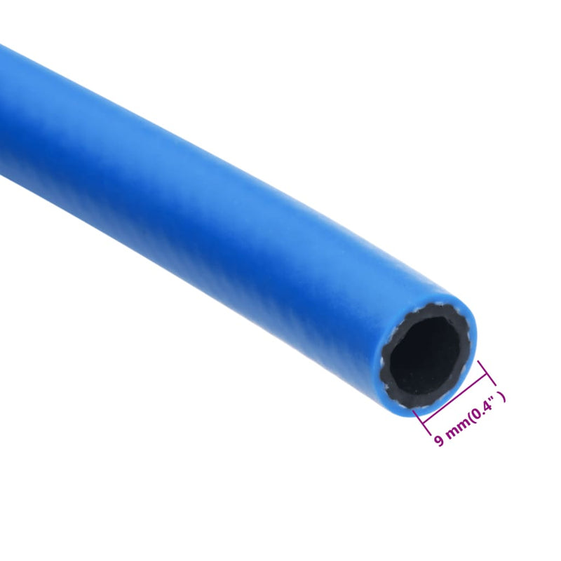 Luftslange blå 50 m PVC