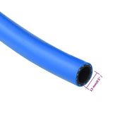 Luftslange blå 10 m PVC