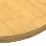 Bordplate Ø90x2,5 cm bambus