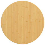 Bordplate Ø70x4 cm bambus