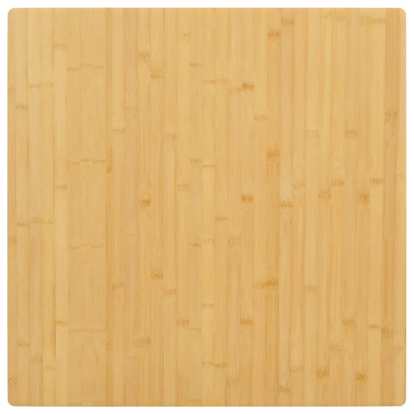 Bordplate 70x70x1,5 cm bambus