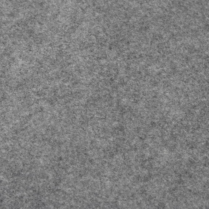 Bassengduk lysegrå Ø428 cm polyester geotekstil