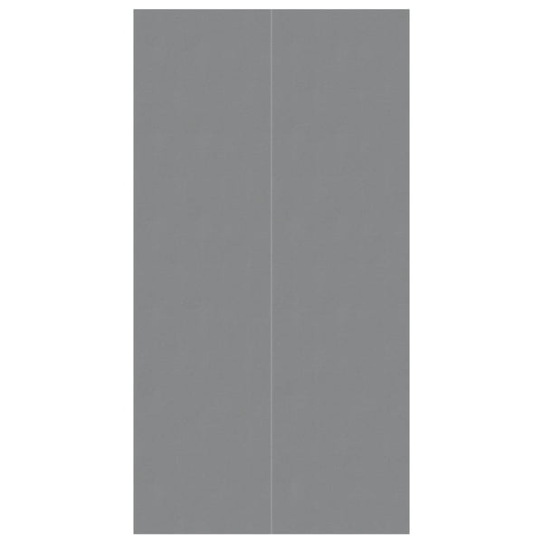 Bassengduk lysegrå 420x220 cm polyester geotekstil
