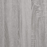 Highboard grå sonoma 60x35,5x103,5 cm konstruert tre