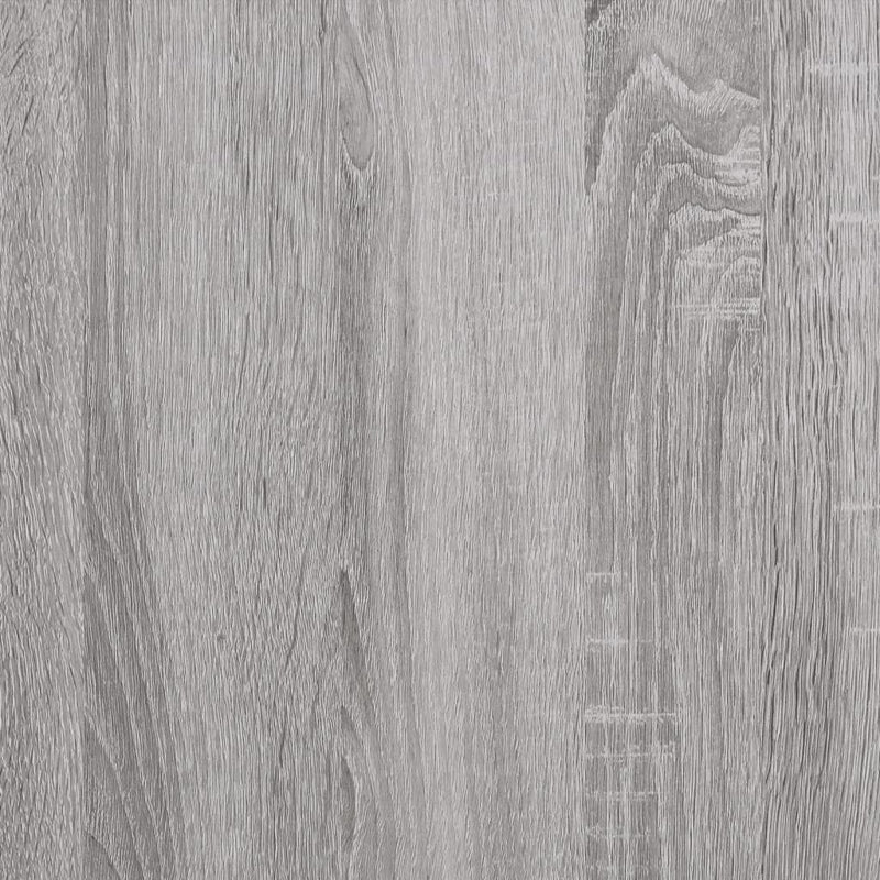 Skjenk grå sonoma 100x35,5x60 cm konstruert tre