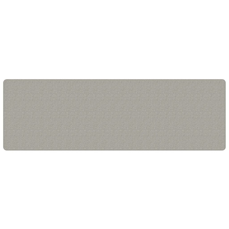Teppeløper sisal-utseende gråbrun 80x250 cm