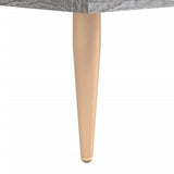 Highboard grå sonoma 69,5x32,5x180 cm konstruert tre